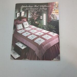 Appalachian Trail Wildflowers for Counted Quilting Graphique Needle Arts Book 12